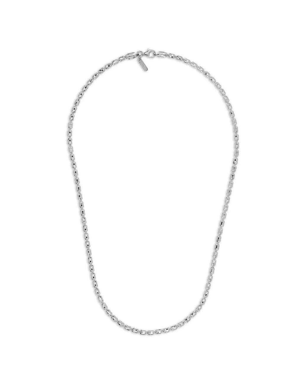 Collana Barrel Crystal di Desmo in Metallic da Uomo