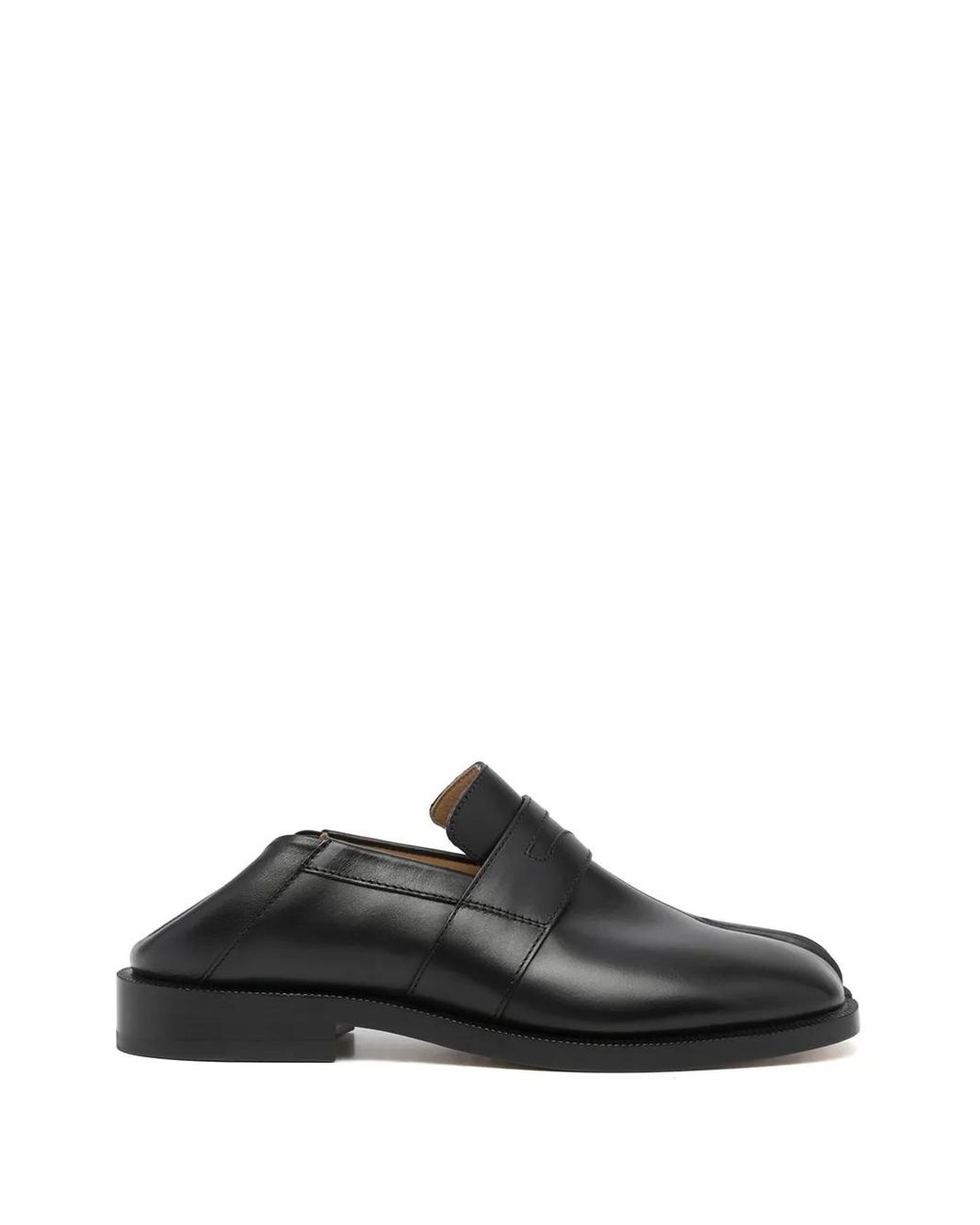 Maison Margiela Black Tabi Moccasins