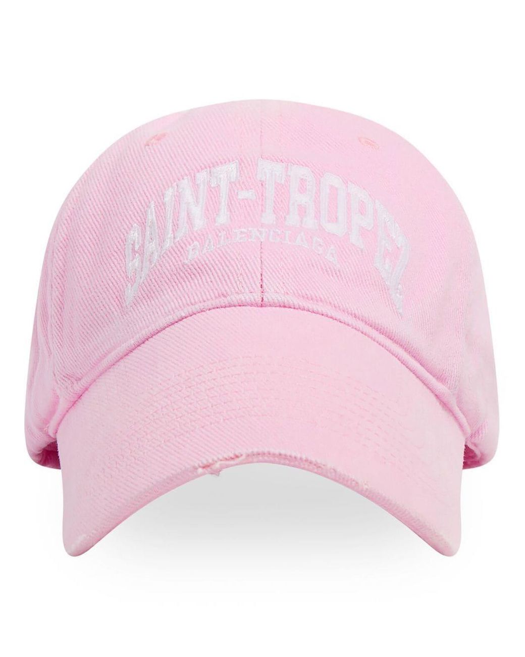 pink balenciaga cap