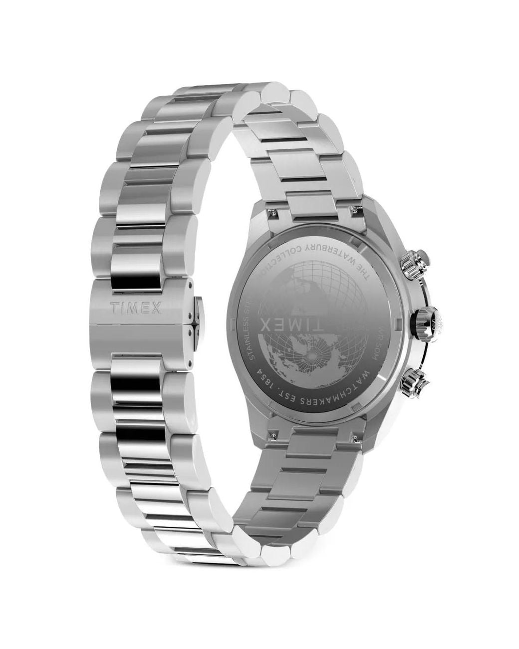 Timex Gray Waterbury Heritage 41Mm Watch for men