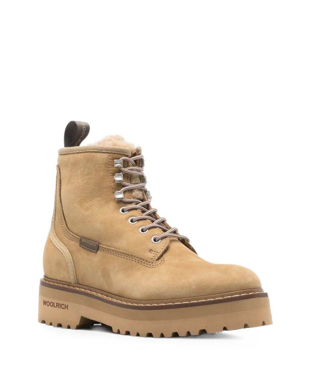 Woolrich Natural Leather Boots