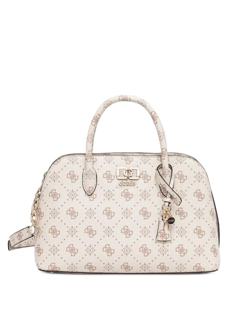 Guess Natural Emelie Logo Handbag