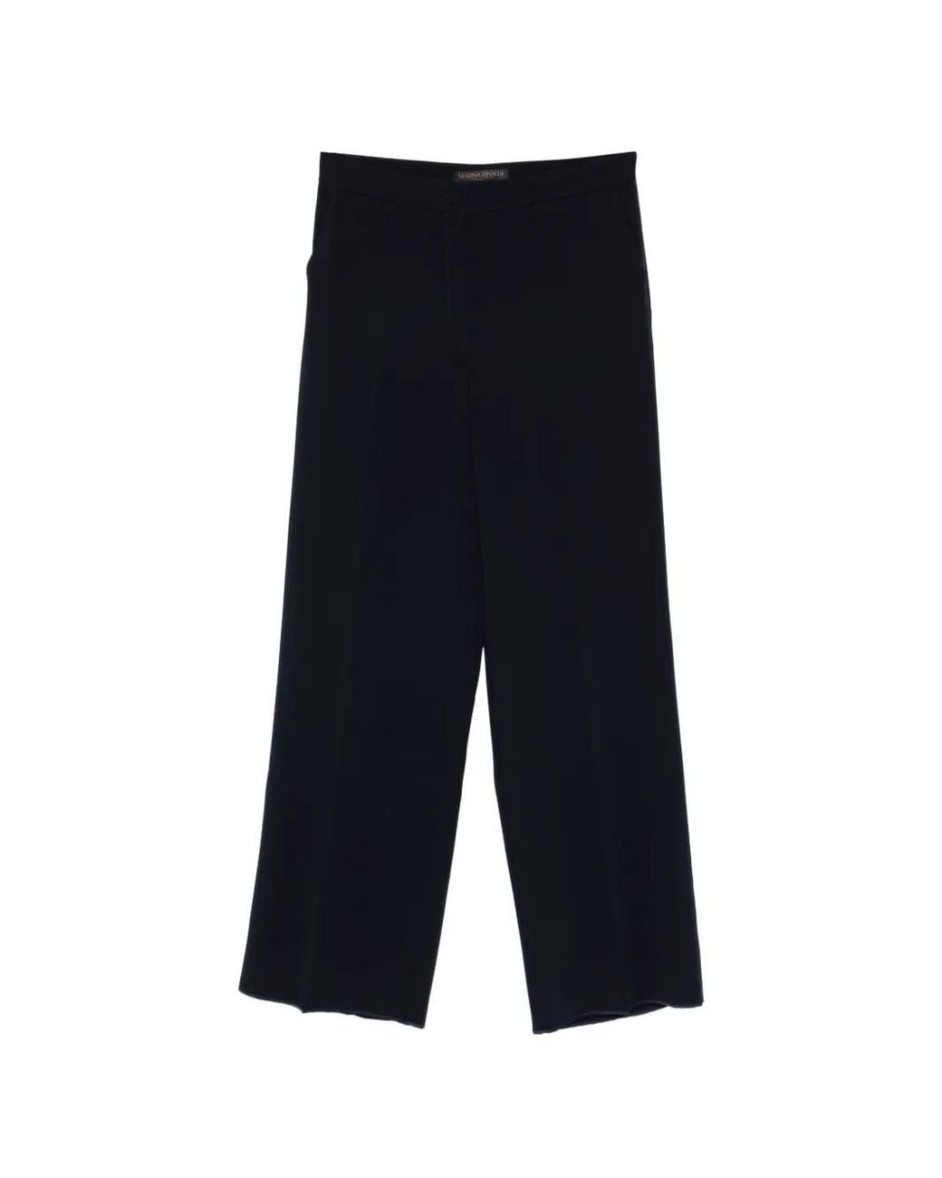 Marina Rinaldi Blue Straight Trousers