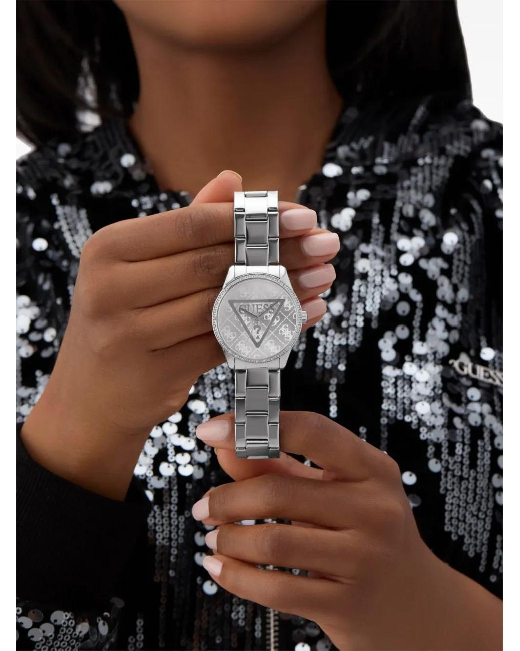Guess Roxy 38 Mm in het White