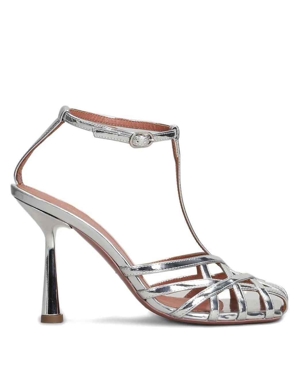 Castagna White 100Mm Lidia Sandals