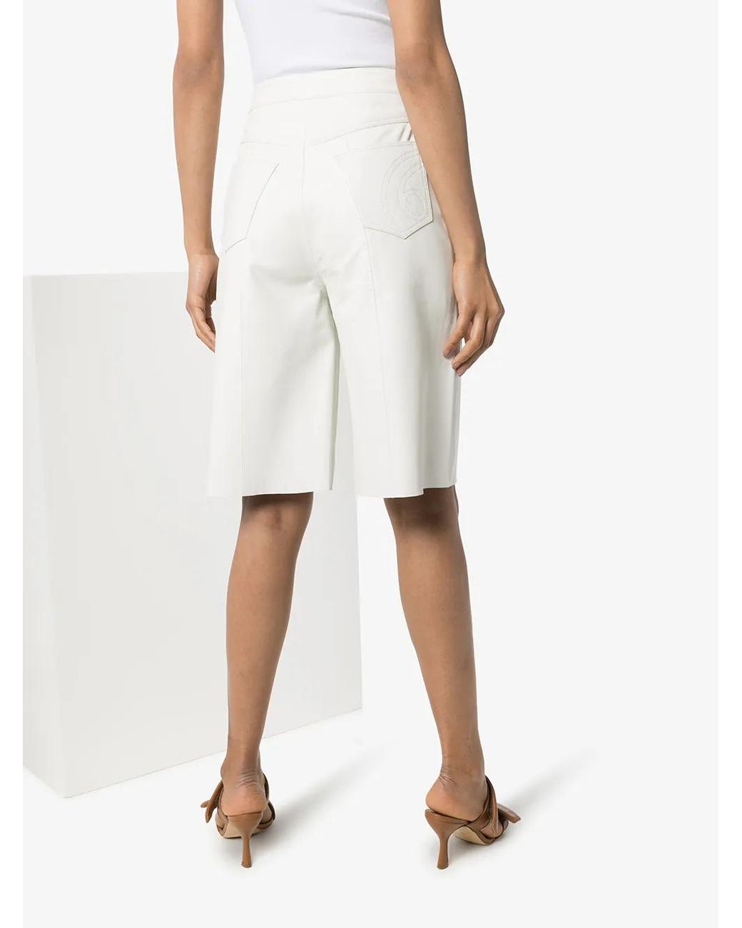 Remain White Manu Shorts