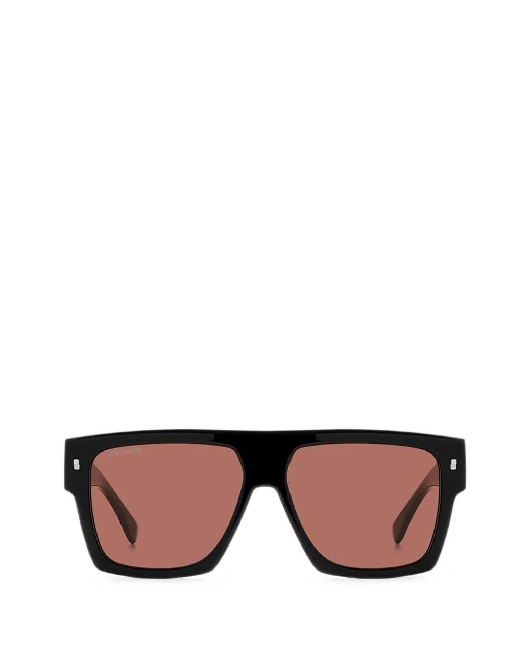 DSquared² Black Lunettes De Soleil Iconique À Monture Carrée