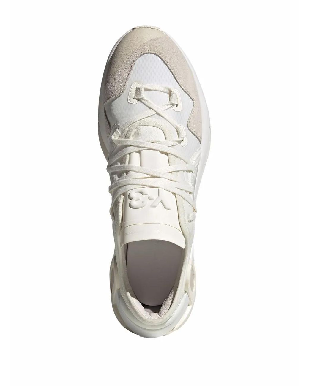 Y-3 White Idoso Boost Low-Top Sneakers