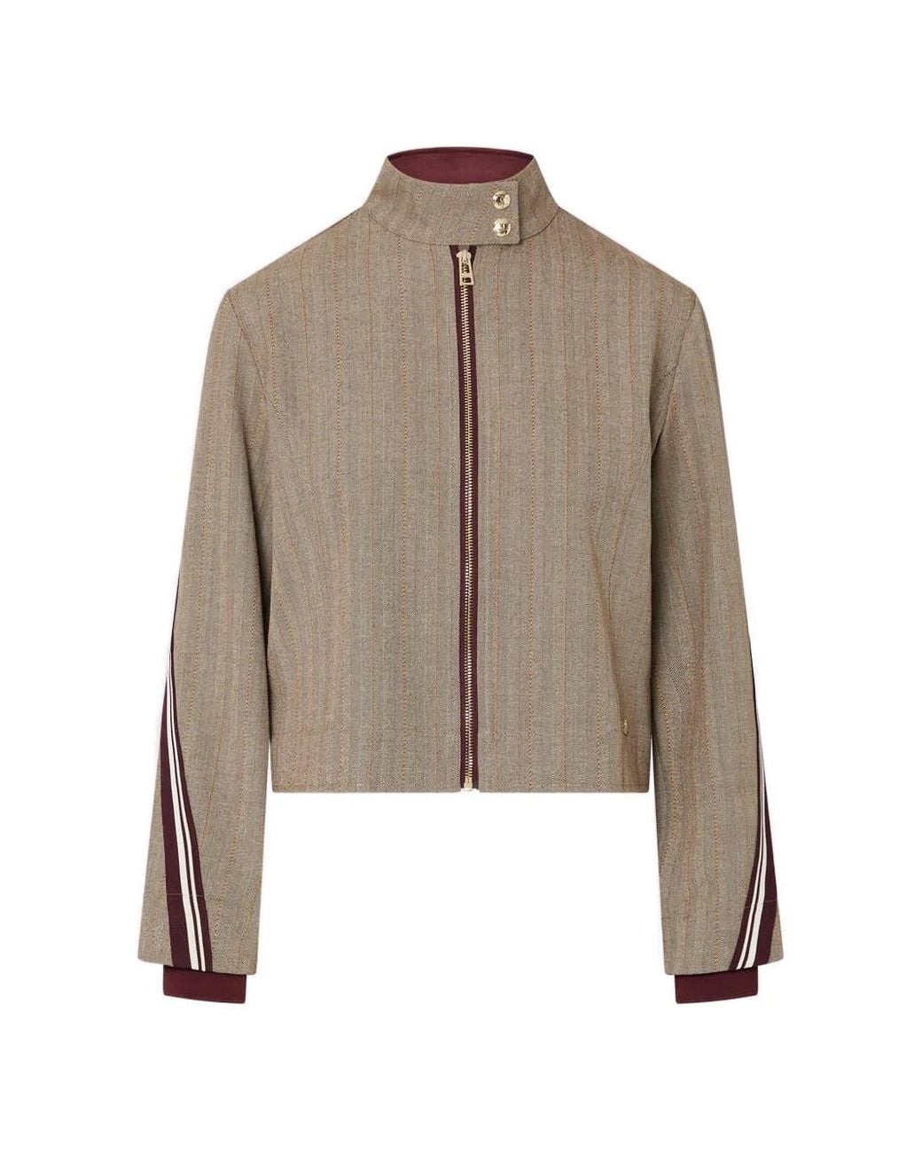 Liu Jo Brown Jacket With Tape