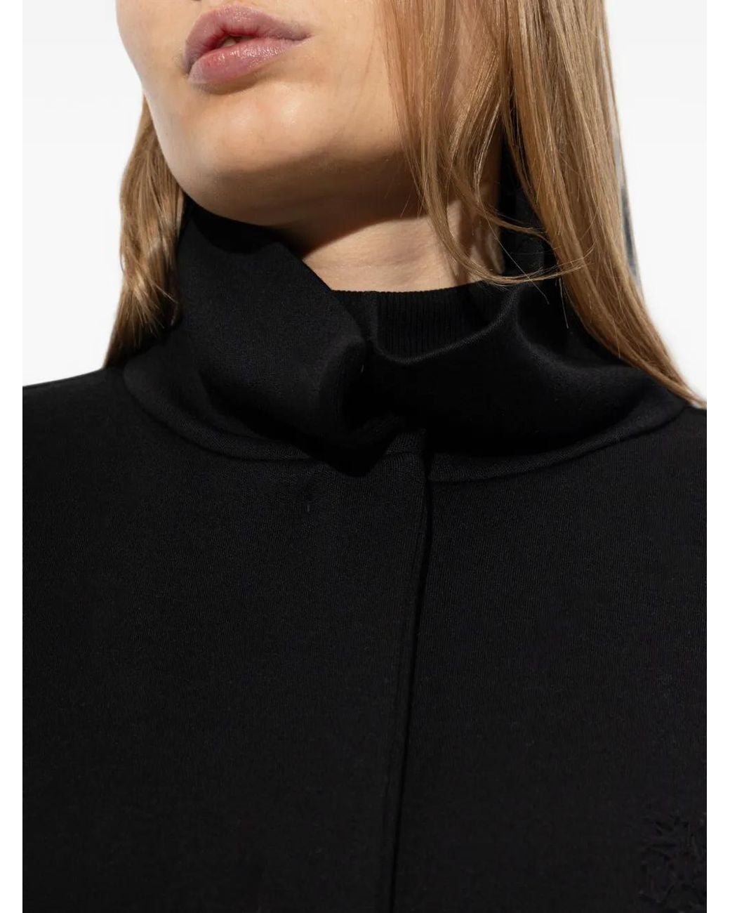 Max Mara Black High-Neck Sleeveless Gilet