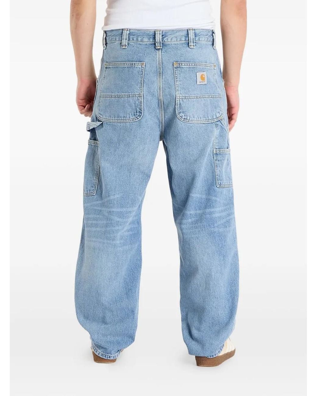 Carhartt Blue Og Double Knee Jeans for men