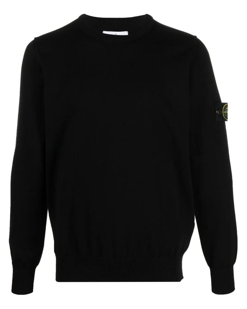 Stone Island Pullover Mit Patch in Black für Herren