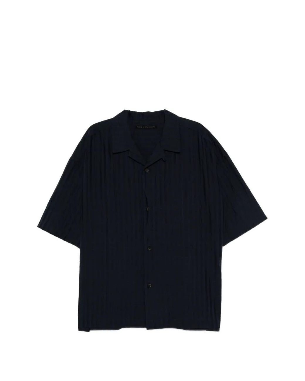 Forme D'expression Gestreiftes Hemd in Blue für Herren