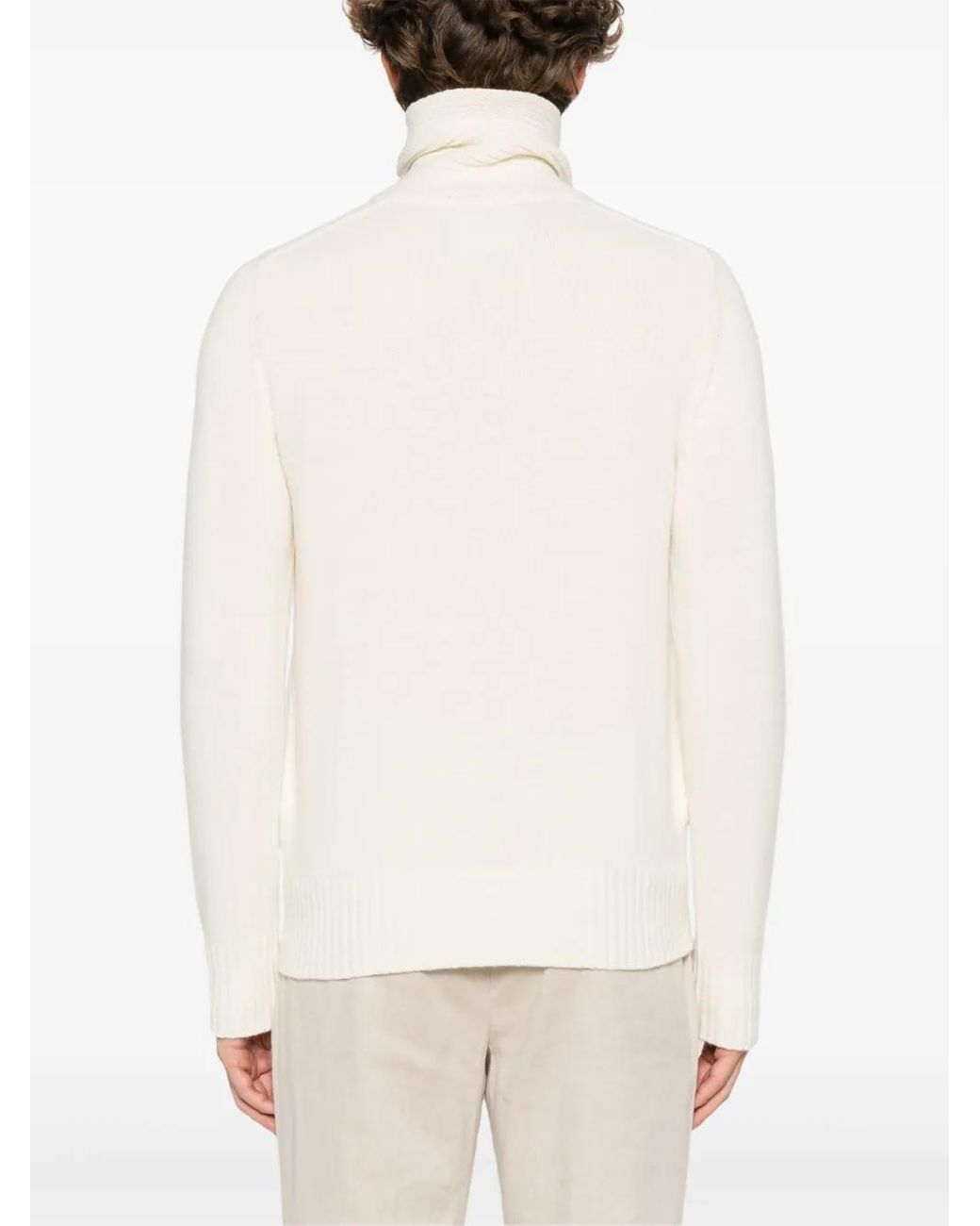 Tagliatore Natural Kaleb Cardigan for men