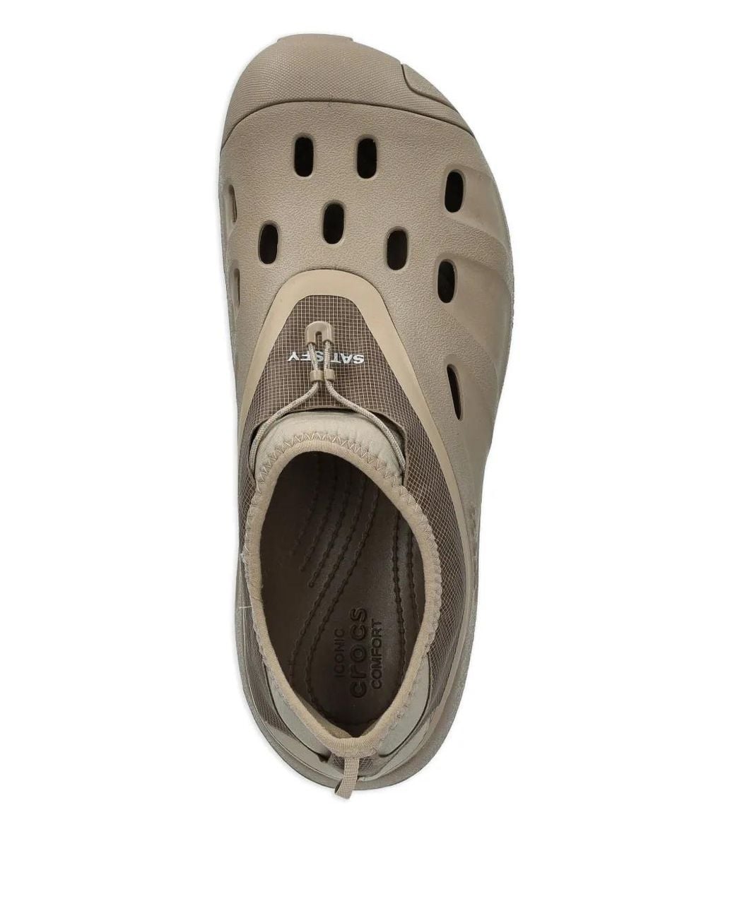 CROCSTM Brown X Satisfy Quick Trail Slip-Ons for men