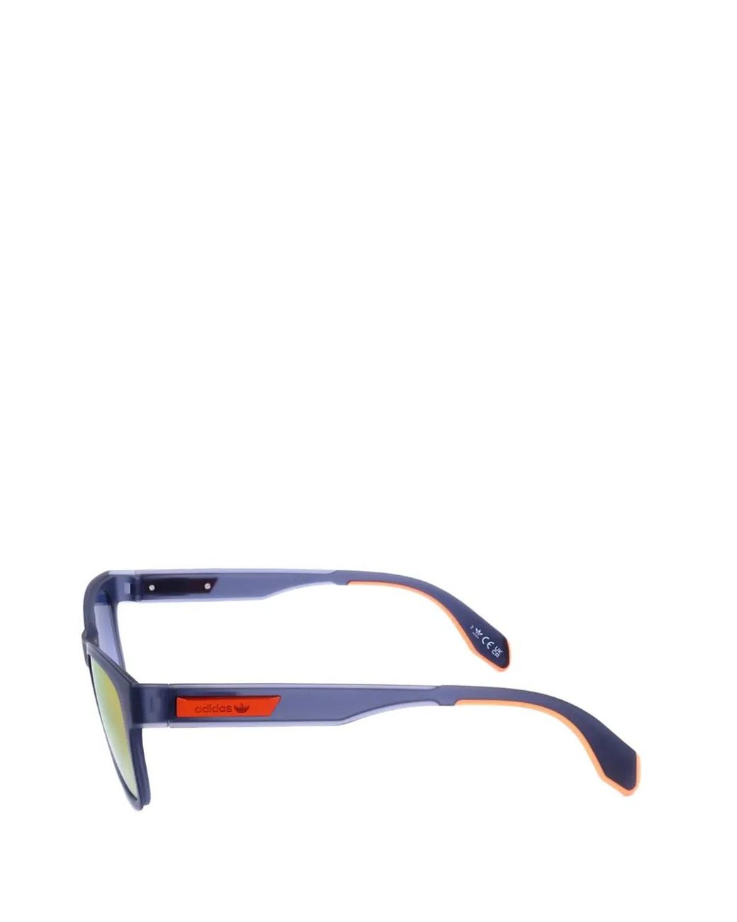 Adidas Pink Rectangle-Frame Tinted Sunglasses