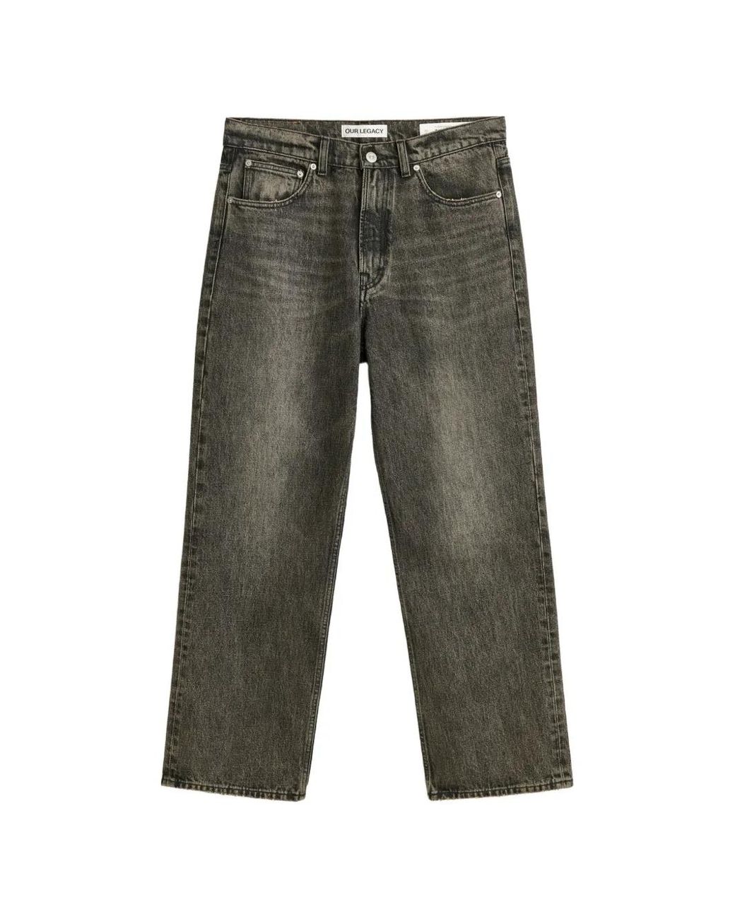 Our Legacy Gray Third Cut Jeans