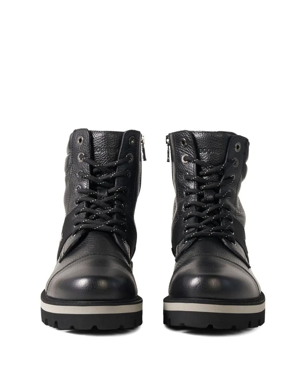 Bogner Black Courchevel Lace-Up Hiking Boots for men