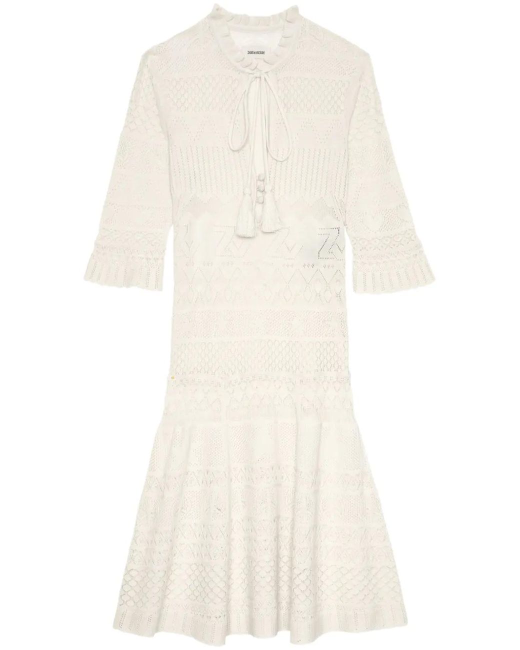 Zadig & Voltaire Natural Memphisa Dress