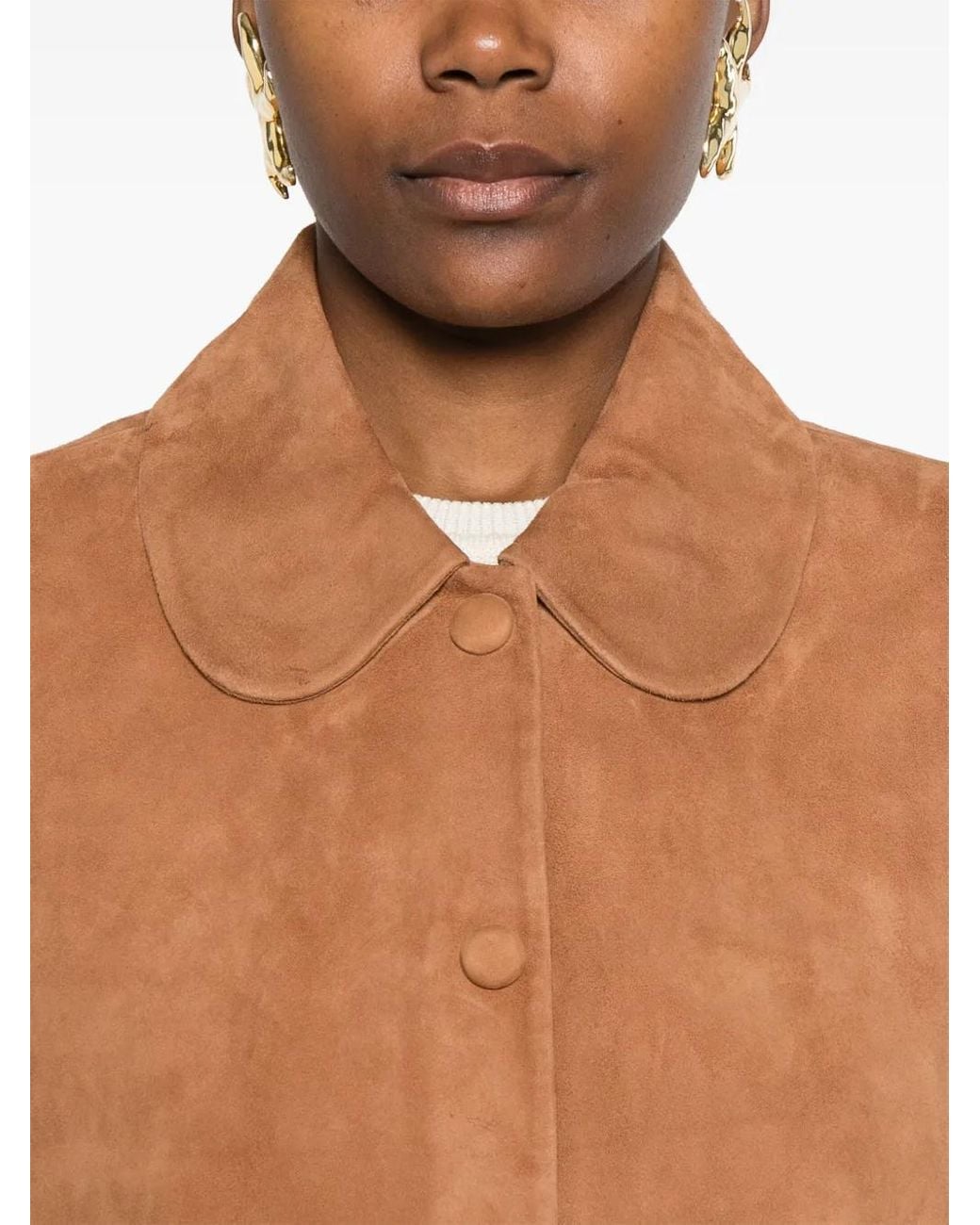 Ba&sh Brown Milas Jacke
