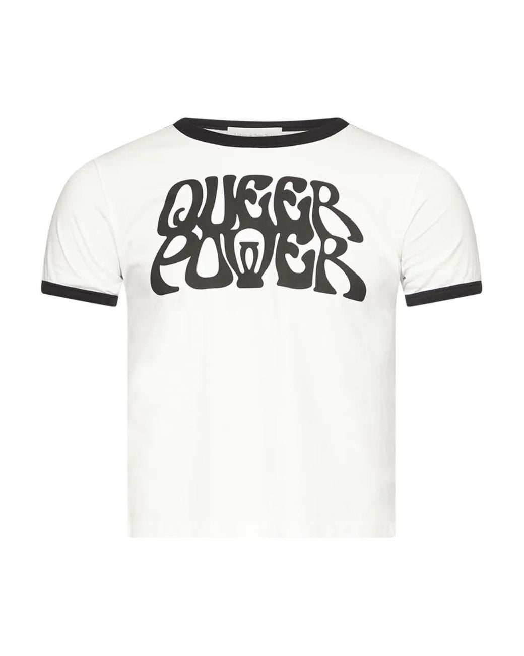 Ludovic de Saint Sernin White Queer T-Shirt