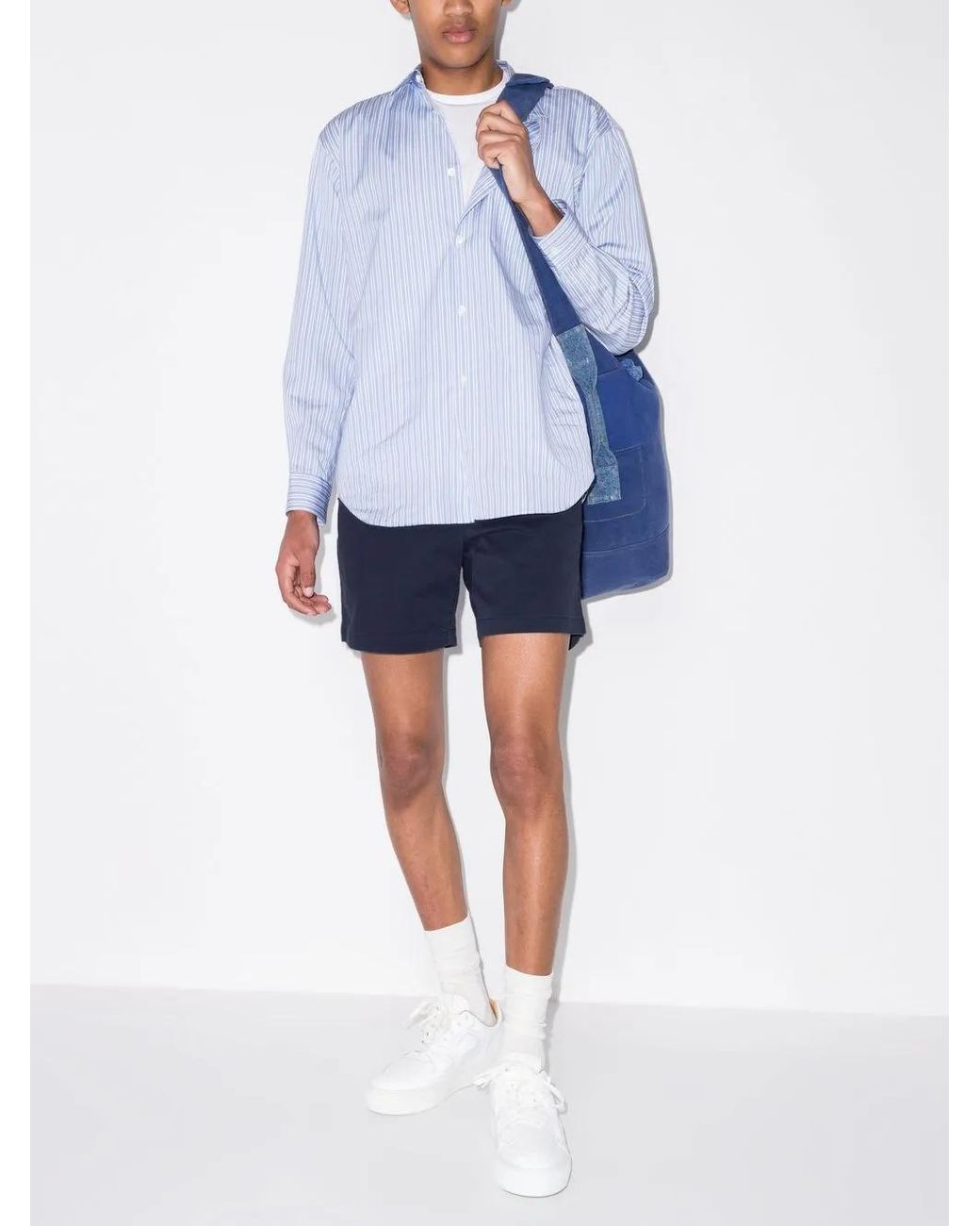 Polo Ralph Lauren Blue Elasticated Waistband Shorts for men