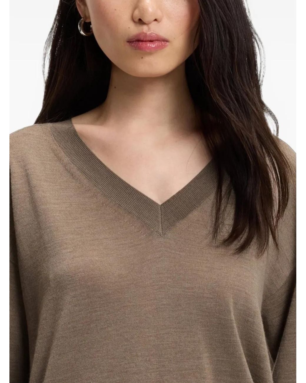 Boss Natural V-Neck Sweater