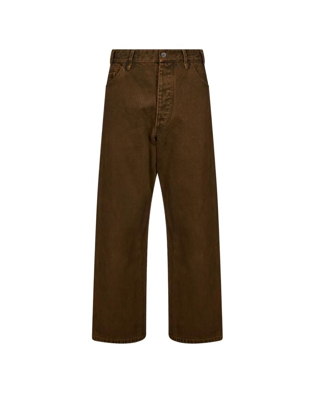 Song For The Mute Brown Straight-Leg Jeans for men