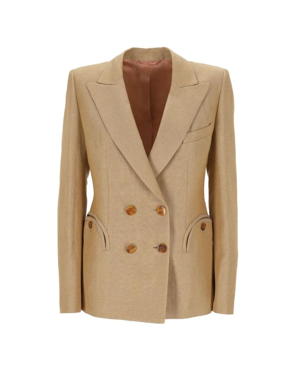 Blazé Milano Natural Doppelreihiger Blazer