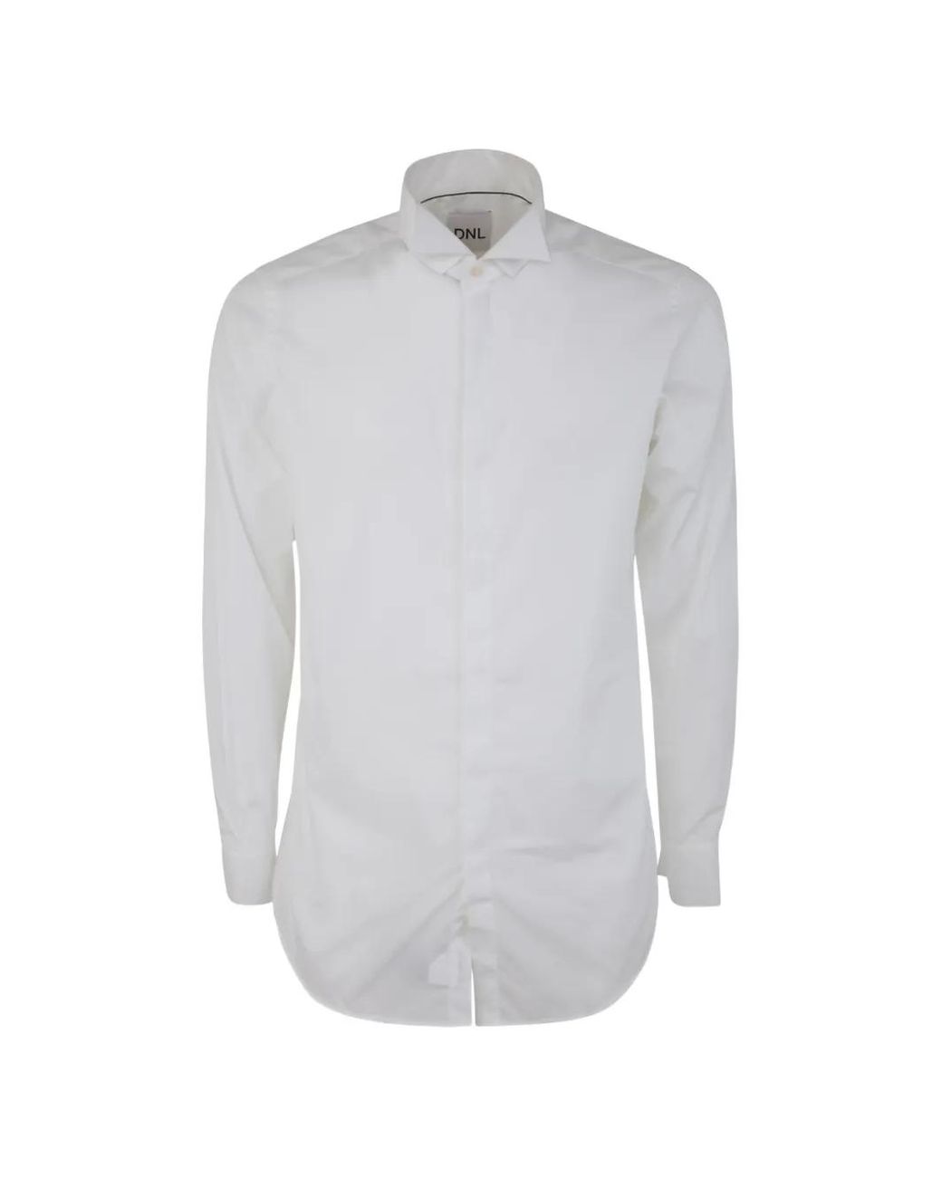 Dnl Gray Chemise À Boutonnière Sur Le Devant for men