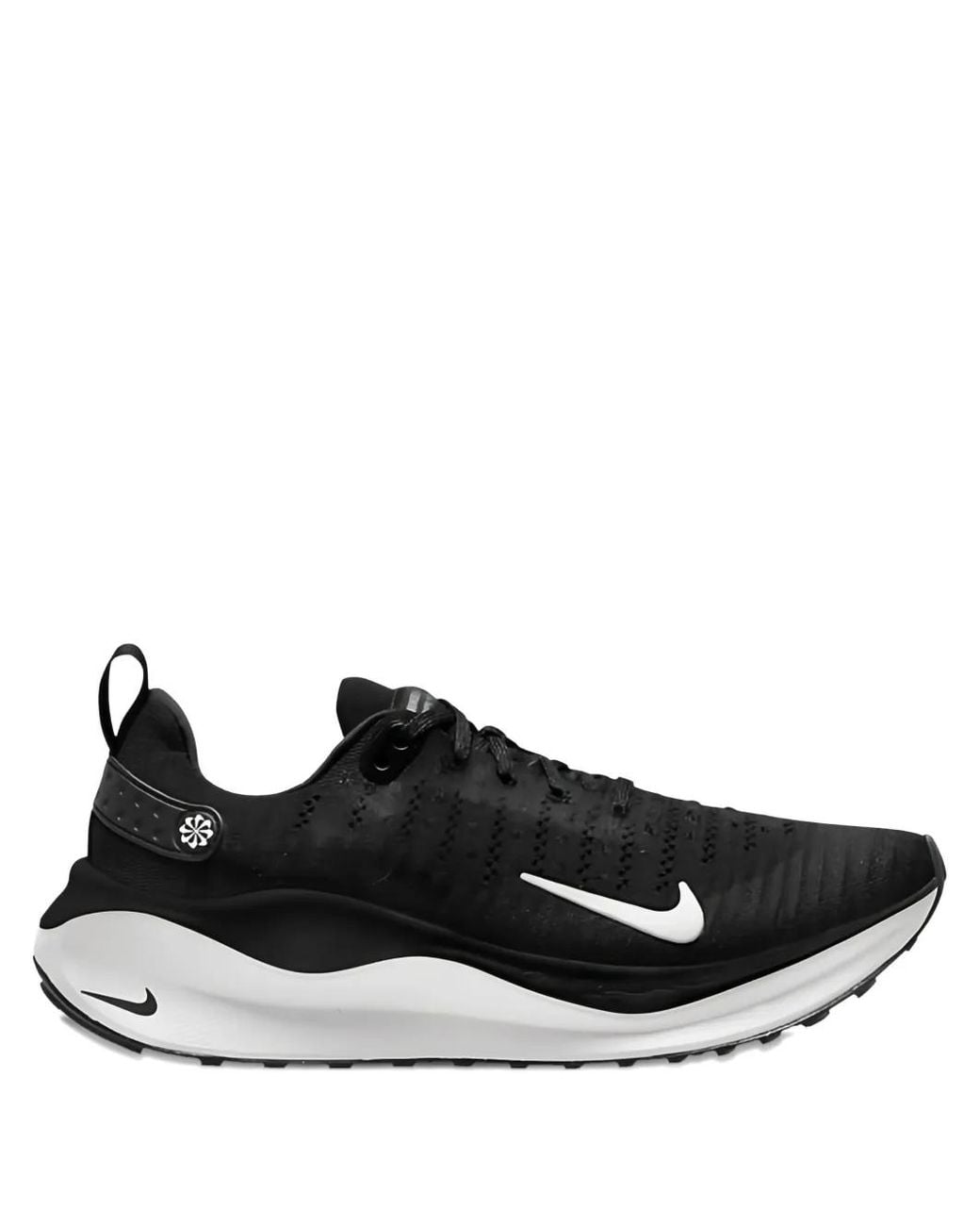 Nike Black Reactx Infinity Run 4 Lace-Up Sneakers