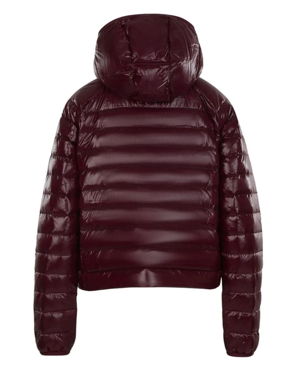 Aztech Mountain Red Hooded Lightweight Down Jacket