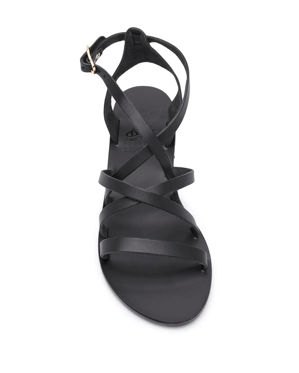 Ancient Greek Sandals Black Delia Strappy Sandals