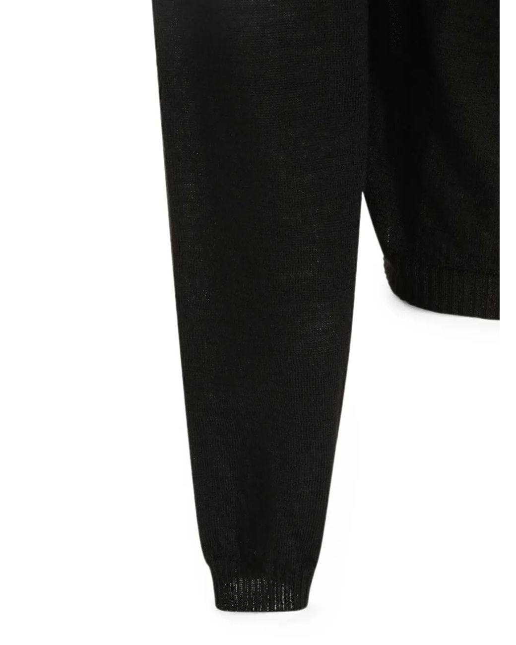 Pull À Découpe Rick Owens pour homme en coloris Black