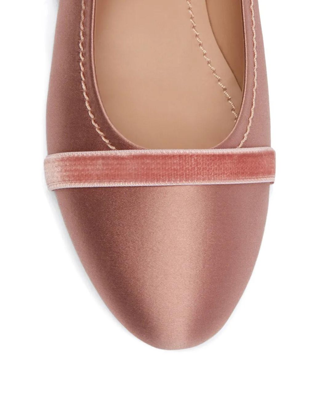 Malone Souliers Pink Spencer Ballerina Shoes