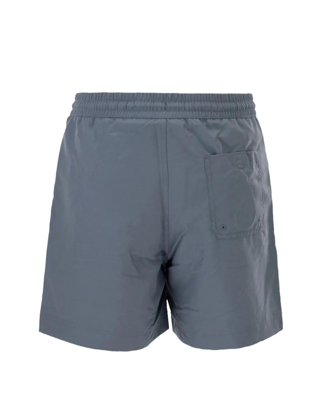 Carhartt Blue Chase Embroidered Logo Swim Shorts for men