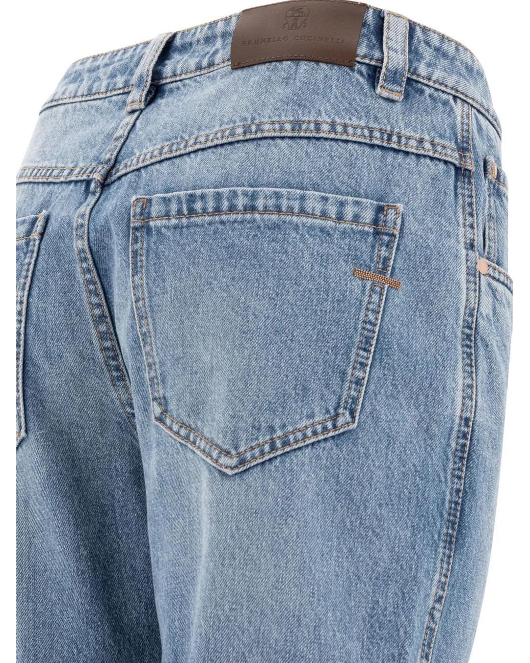 Brunello Cucinelli Blue Denim Jeans