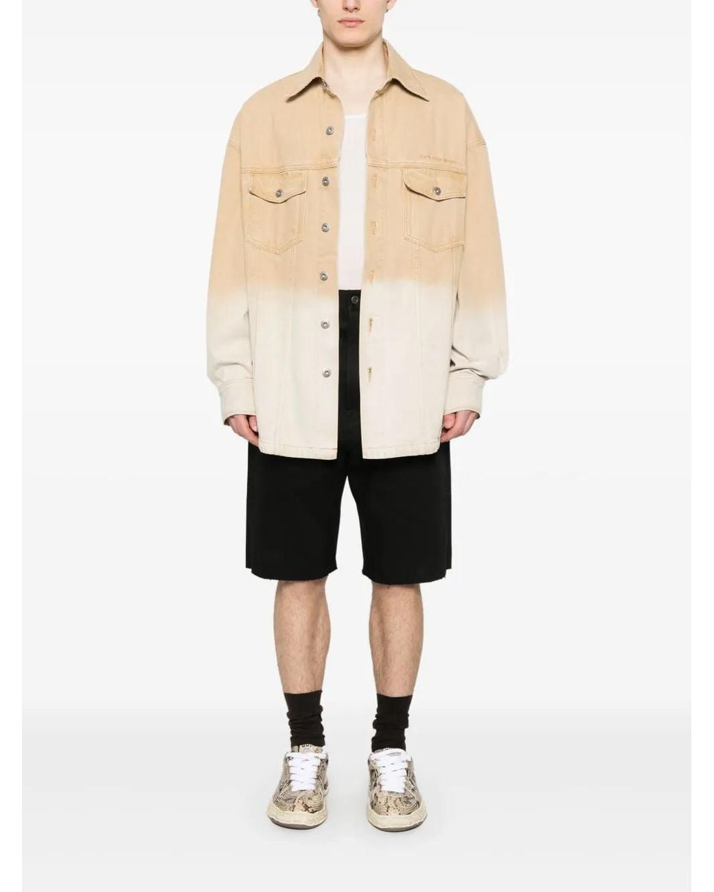 Rick Owens Geth Cutoffs Shorts in Black for Men | Lyst
