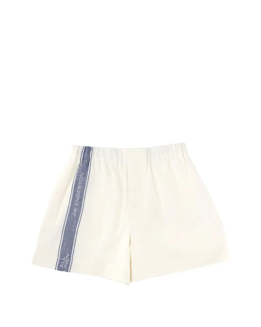 J.W. Anderson White Logo-Tape Shorts