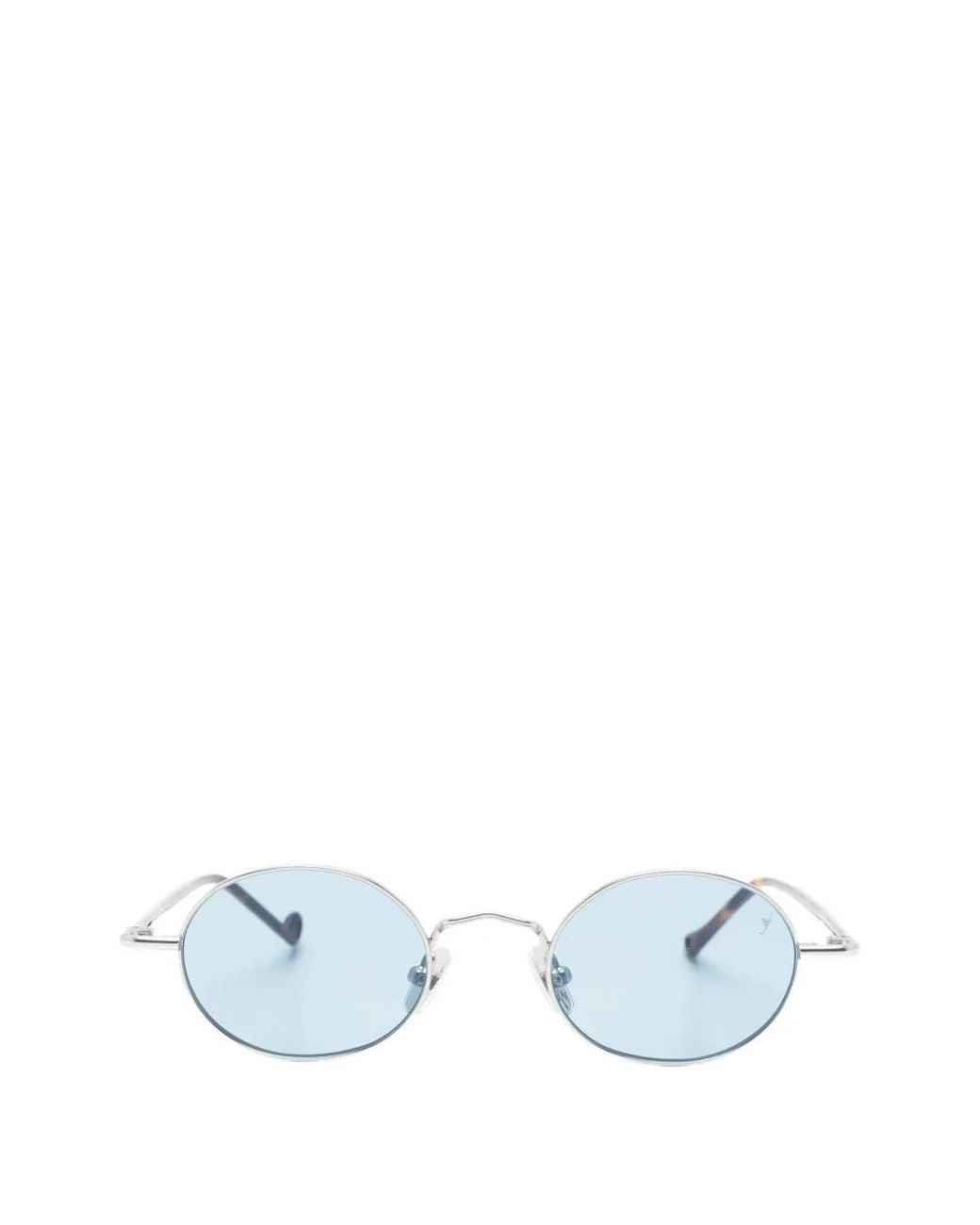 Eyepetizer Blue Ginger Oval-Frame Sunglasses