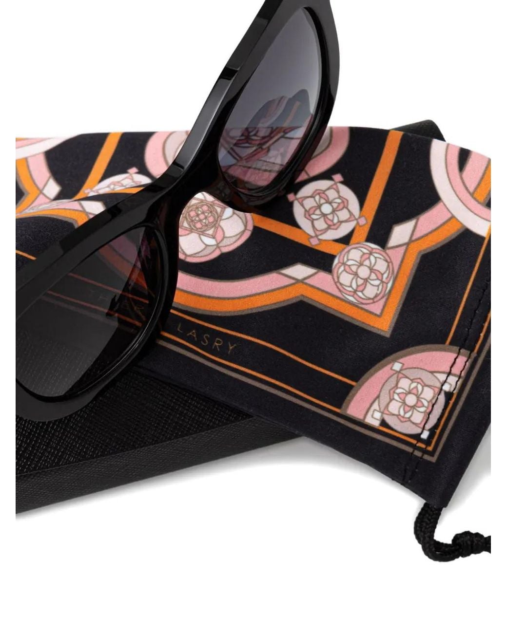 Thierry Lasry Black Cat-Eye Sunglasses