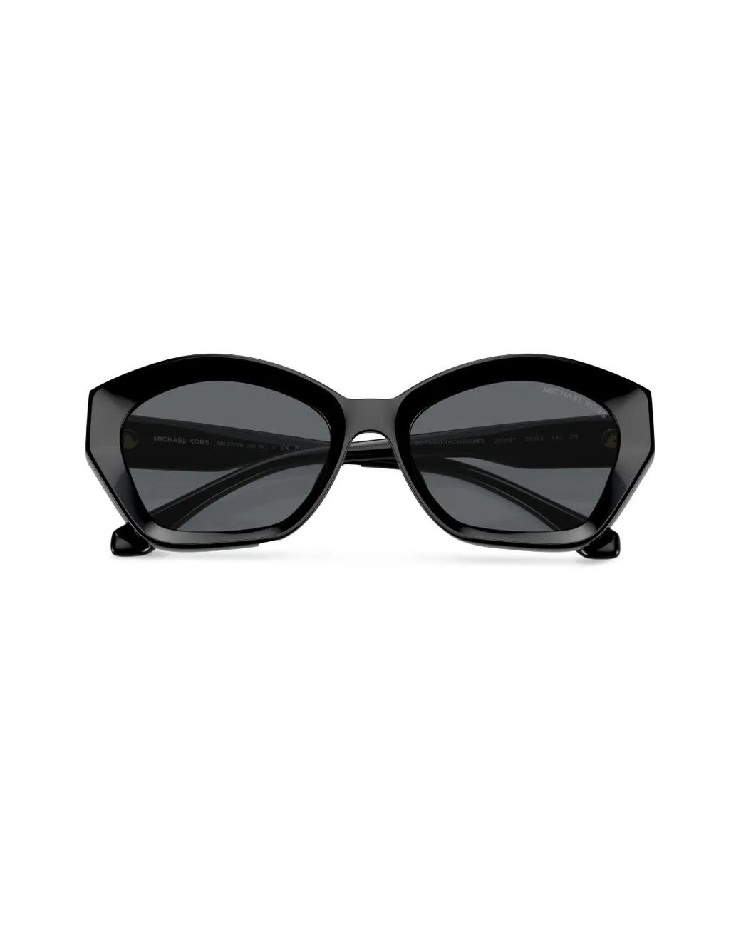 Michael Kors Black Bel Air Geometric-Frame Sunglasses