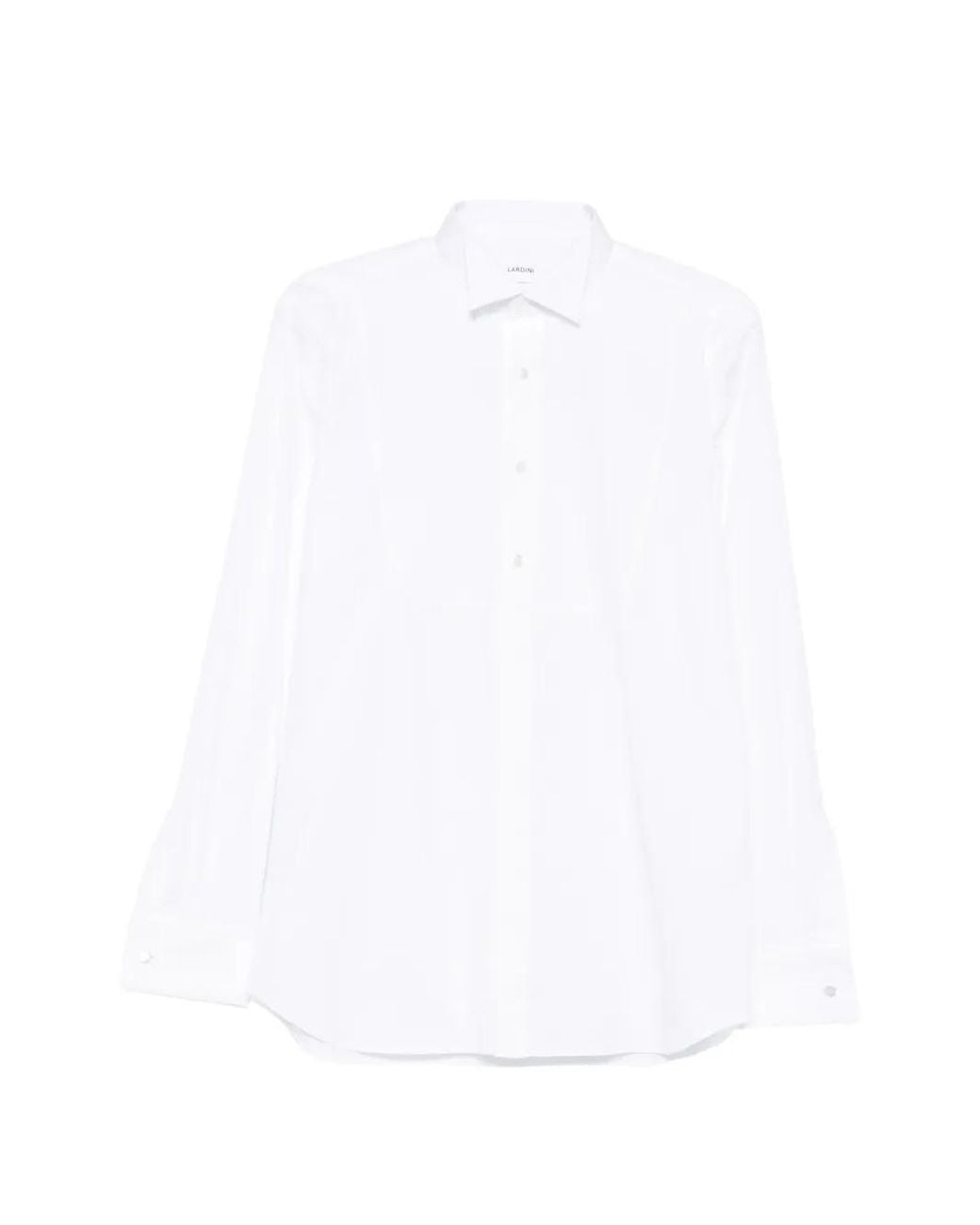Lardini White Quinto Shirt for men