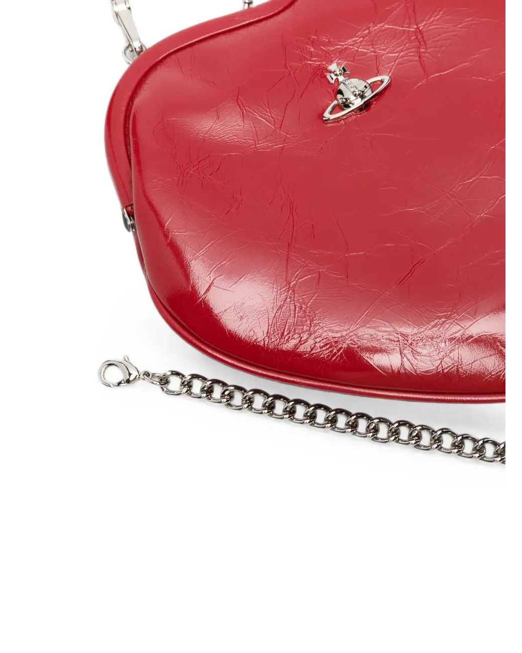 Vivienne Westwood Red Belle Heart Mini Bag