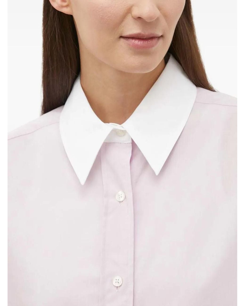 Samsøe & Samsøe Pink Salovas Collared Shirt