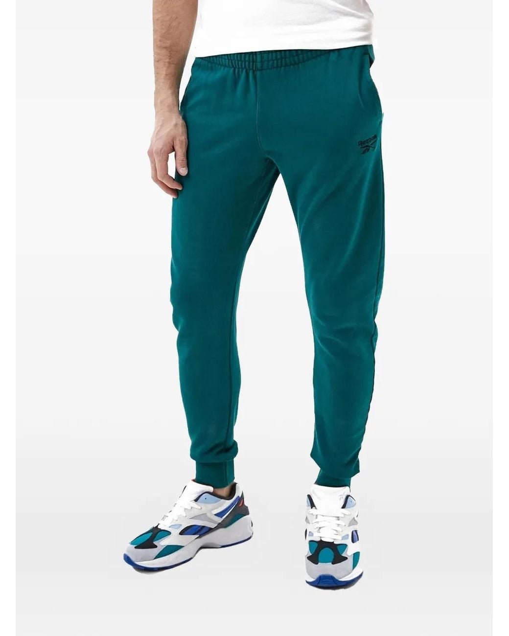 Pantalones De Chándal Classics Premium Vector Washed Reebok de hombre de color Green