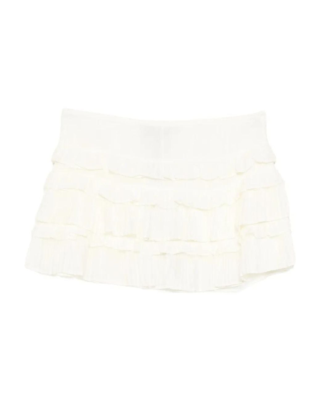 Cynthia Rowley White Bella Mini Skirt