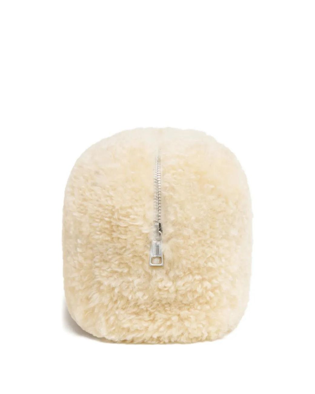 Apparis Natural Jumbo Noor Bouclette Clutch Bag