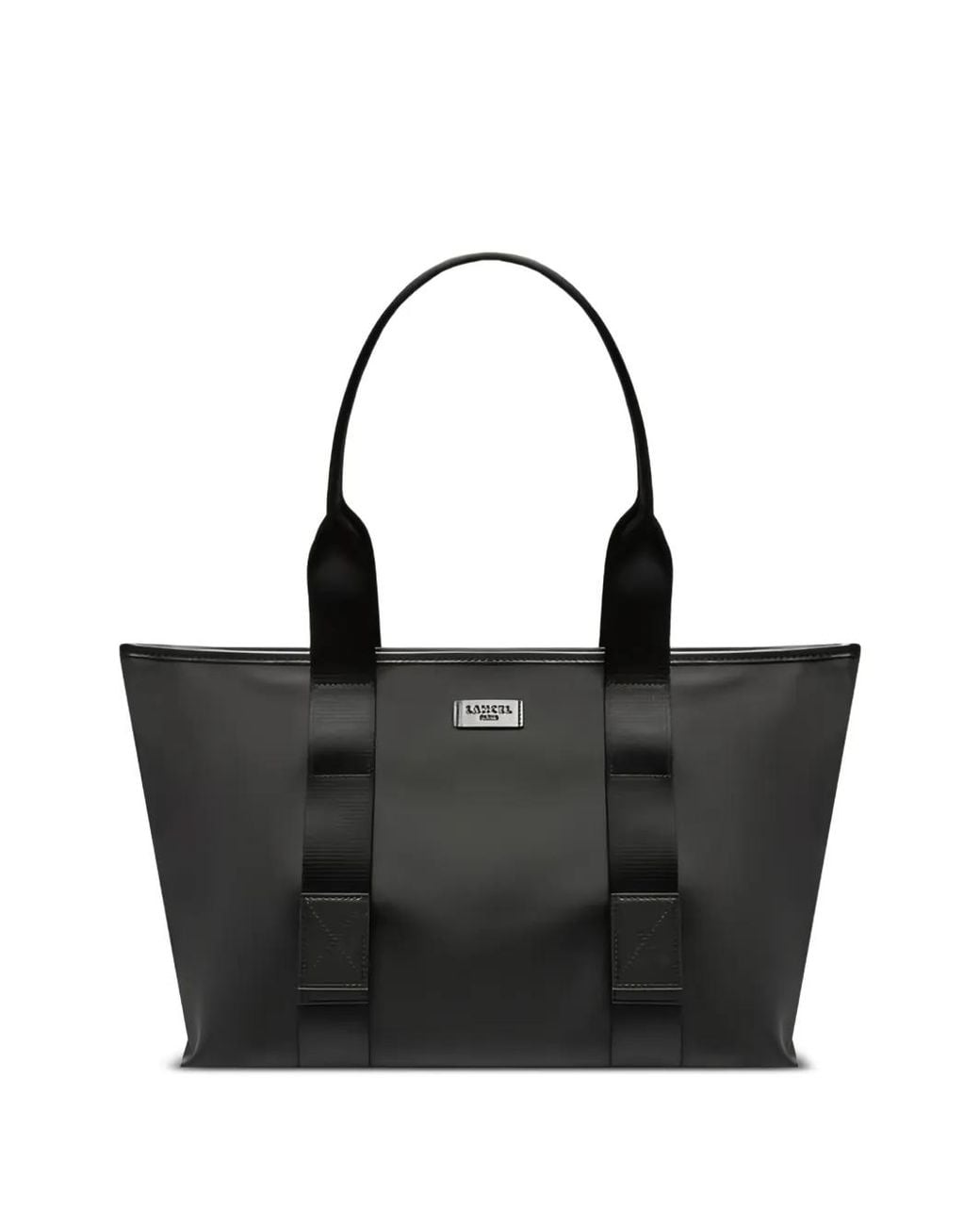 Lancel Black Top-Handle Tote Bag
