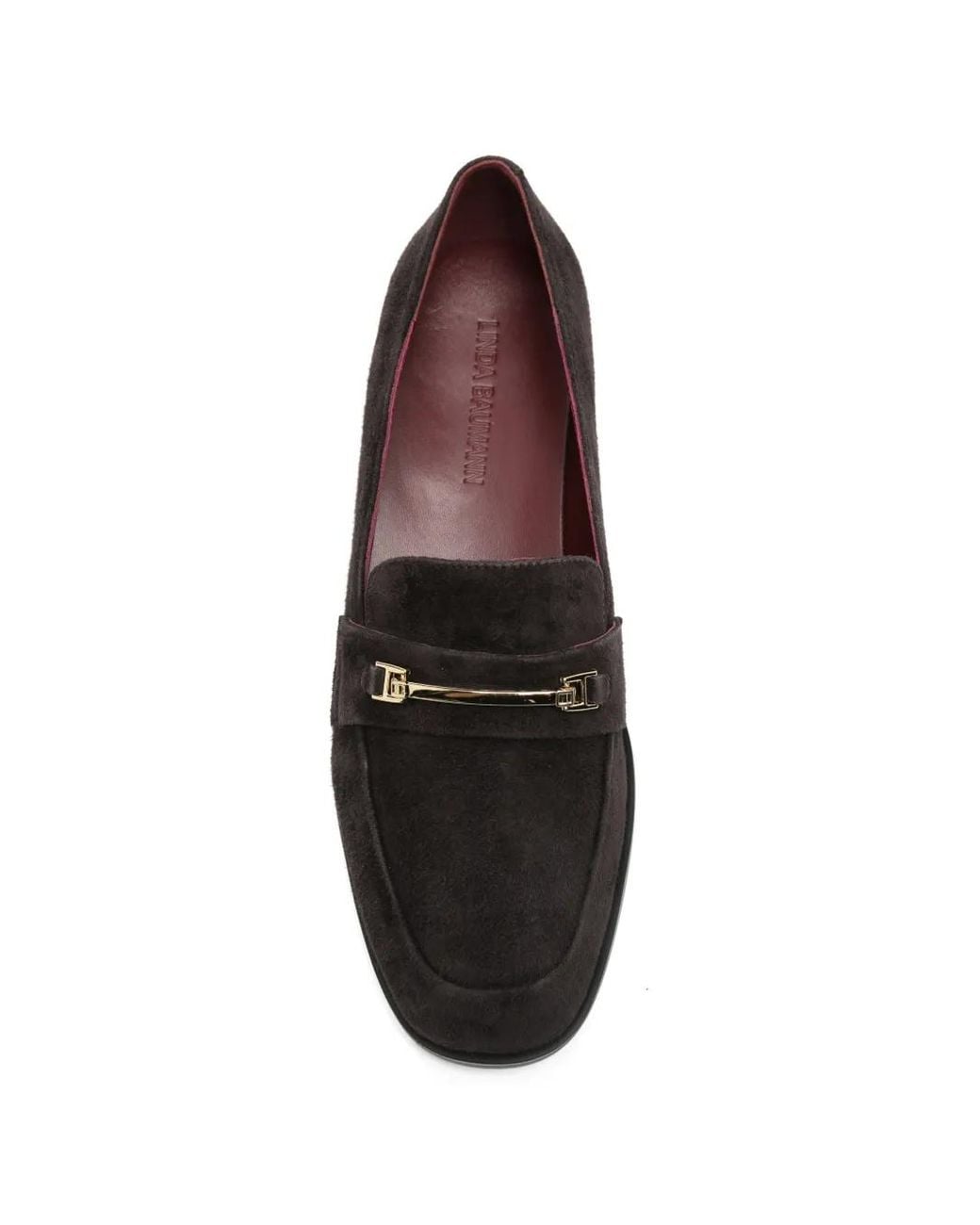 Linda Baumann Black Loafers